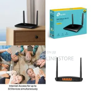 Tp-Link Tl-Mr6400 300 MBPS Wi-Fi Wireless N 4g Lte Router- Black