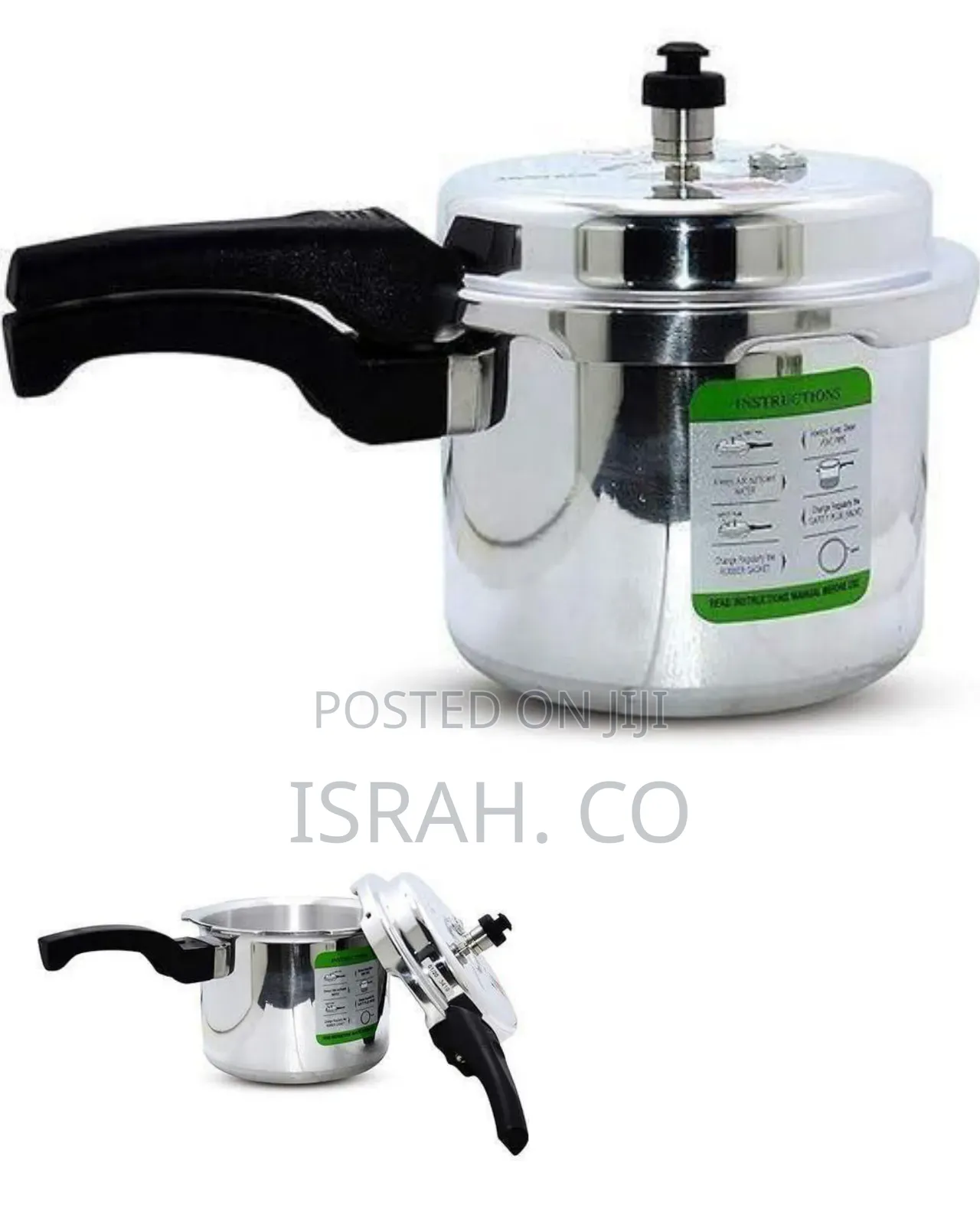 Sonashi Non-Electric Aluminum Pressure Cooker