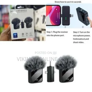 F11-2 3 in 1 Dedicated Wireless Collar Clip Microphone Radio