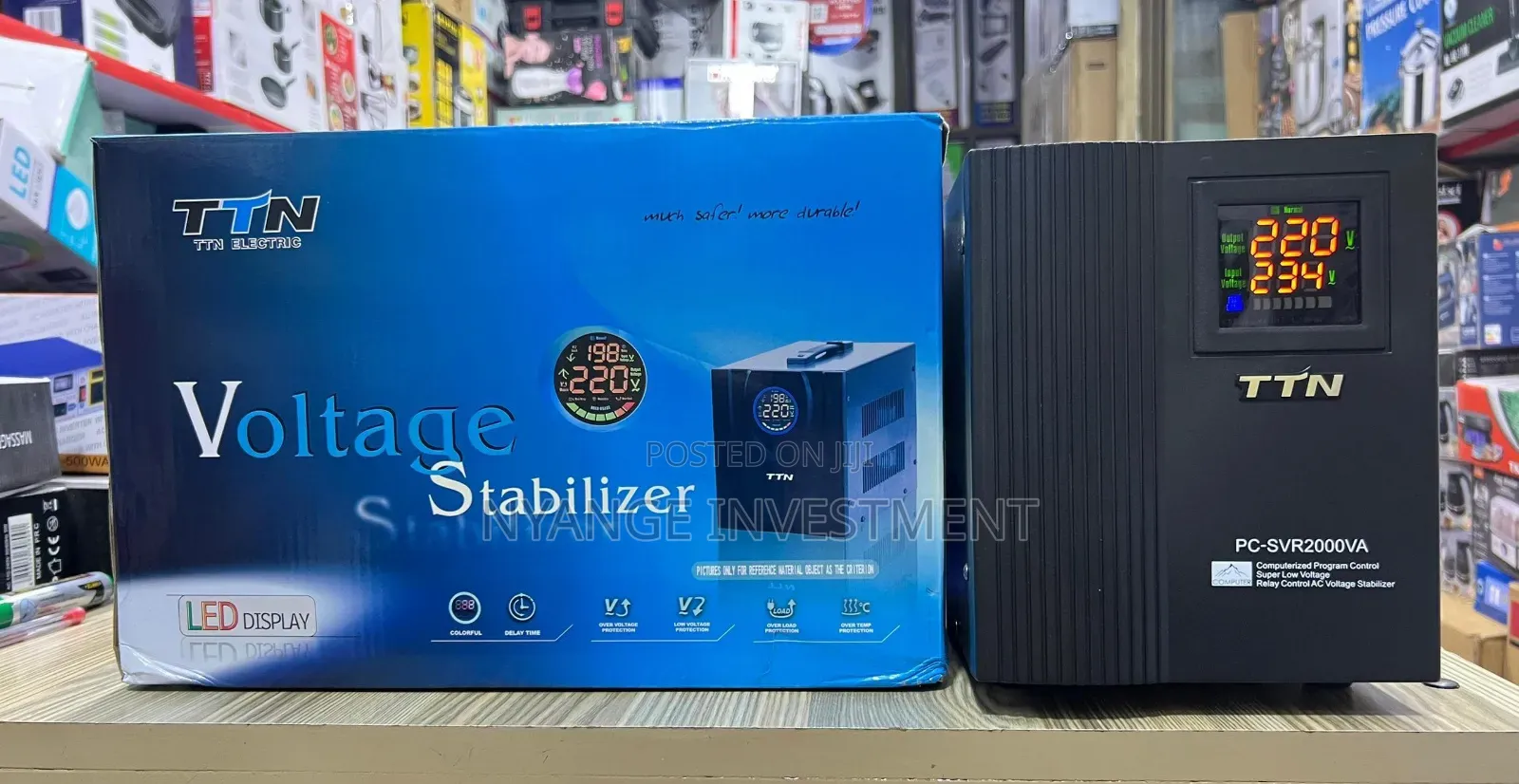1000w TTN Stabilizer. Electric Voltage Regulator and Stabilizer