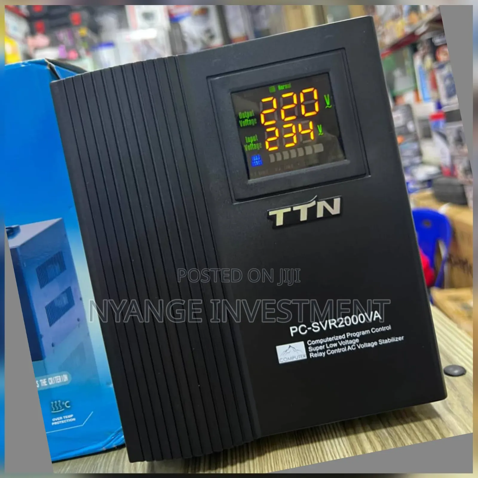 TTN Stabilizer 2000w. Electric Regulator and Stabilizer.