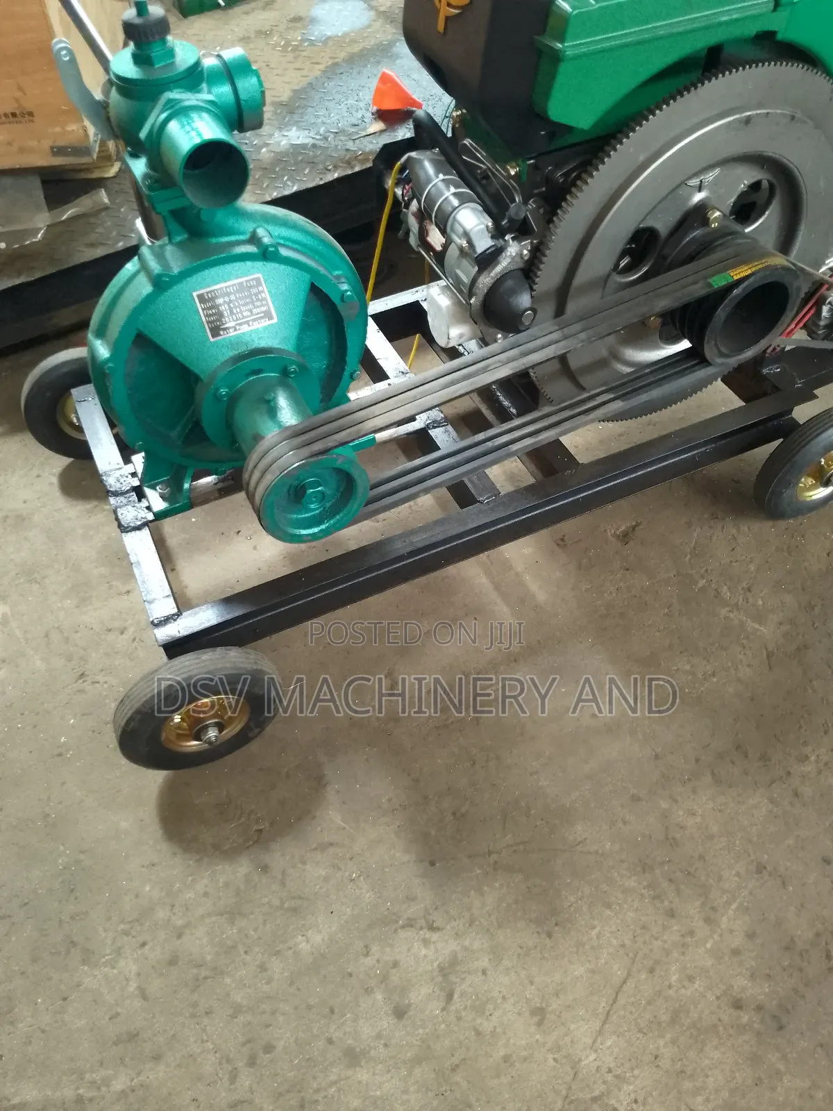 37kw 4" by 3" Centrifugal Water Pump With 42hp Diesel Engine