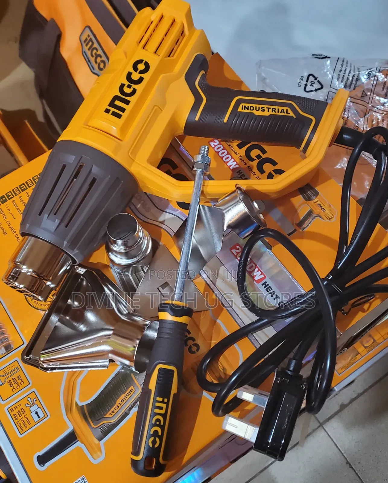 Ingco Heat Gun 2000w Hot Air Gun