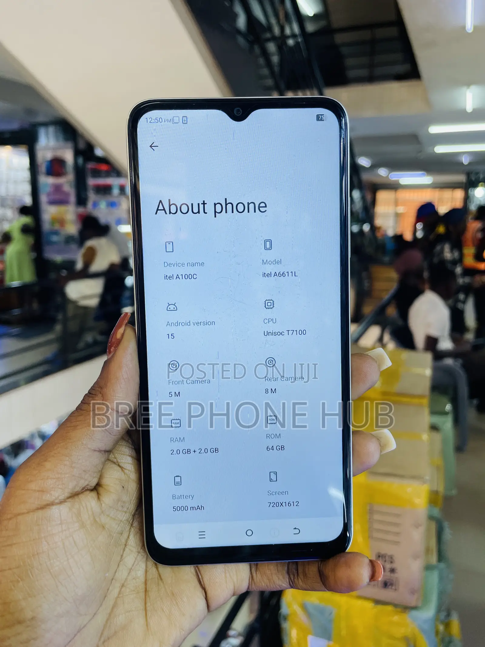 Itel A100C 64 GB Rose Gold