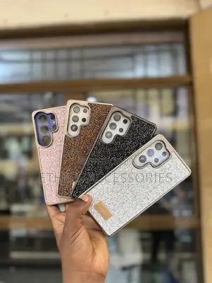 Glitter and Rhinestone Phone Cases