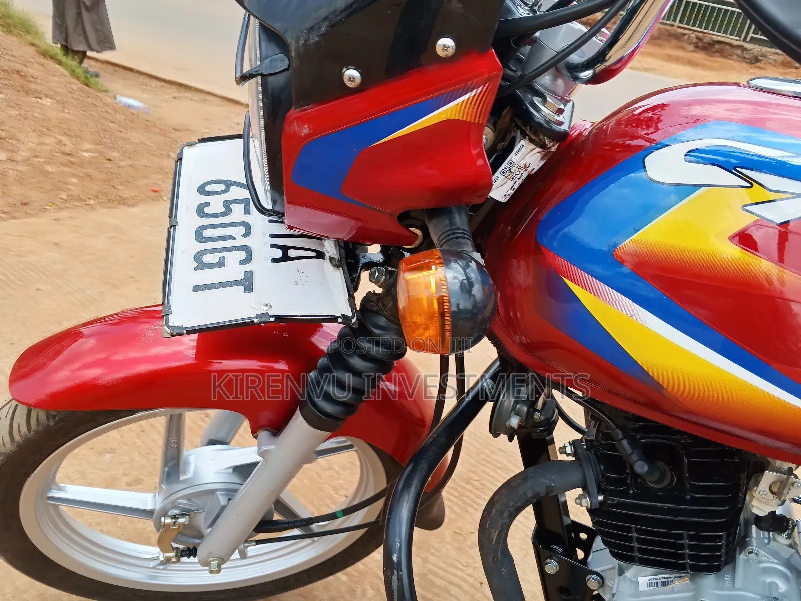 Bajaj Boxer 125 2025 Red