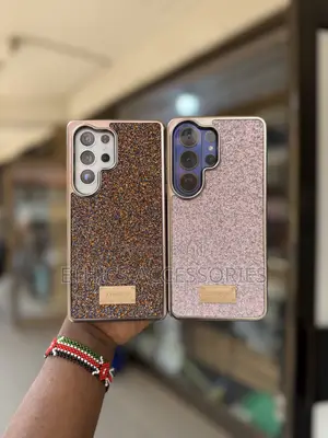 Glitter and Rhinestone Phone Cases