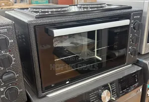 Blueflame 45 Liters Electric Mini Oven With Two Hot Plates / Hobs