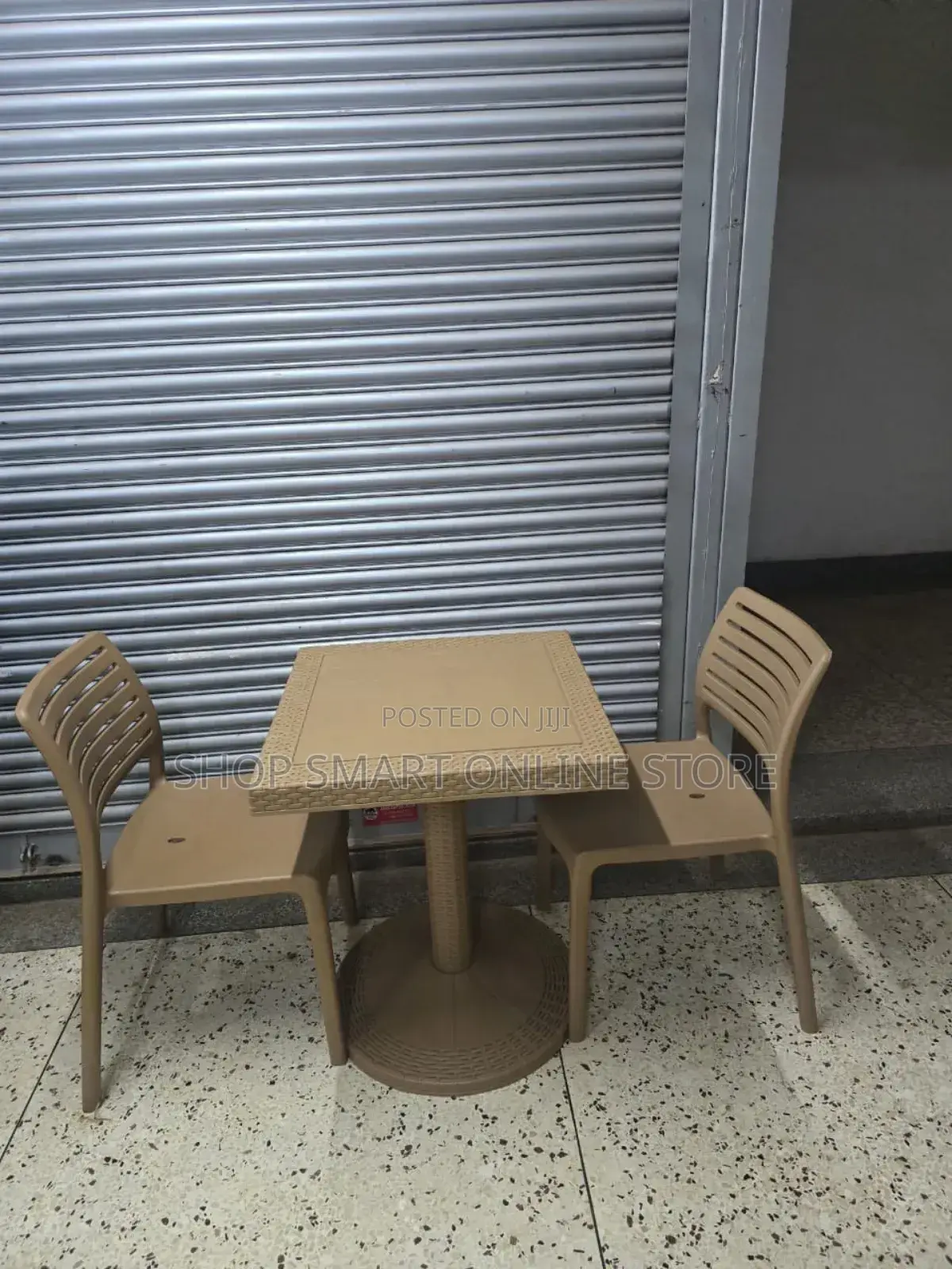 Hard Dining Plastic Table and Chairs