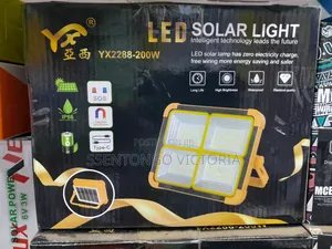 Led Solar Rechargeable Light