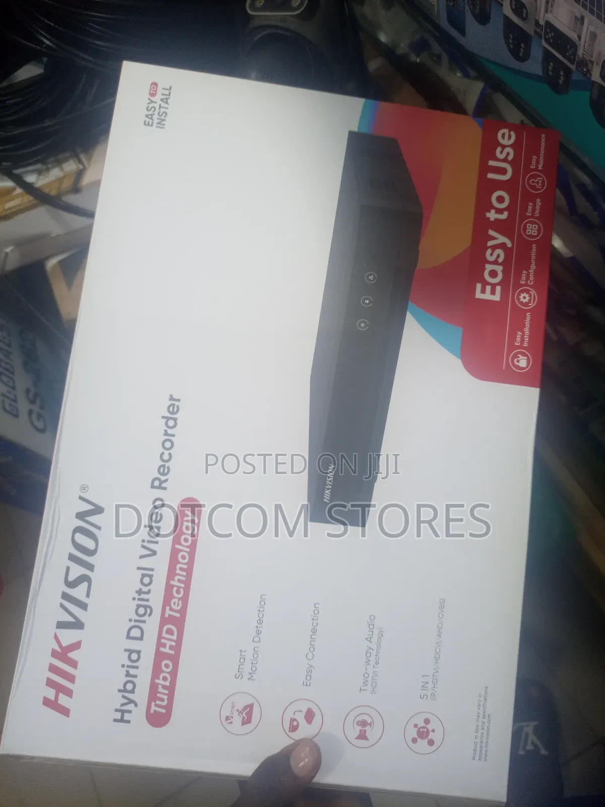 Hikvision Hybrid Digital Video Recorder (Dvr).
