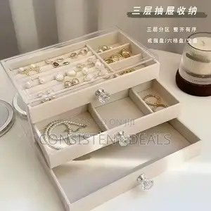 Jewelry Organizer  Box 3 Layer