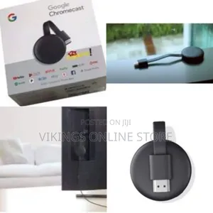 Google Chromecast - Streaming Media Player Device With Hdmi Cable