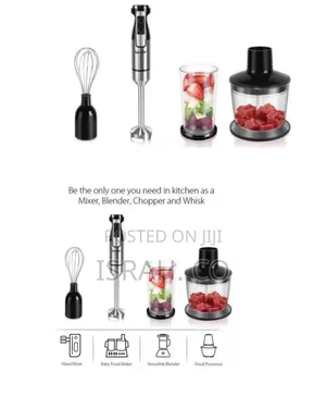 Sonifer 4-in-1 Multi-Functional Hand Blender Set