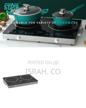 Winningstar Sleek Double Burner Electric Cooktop With Precision