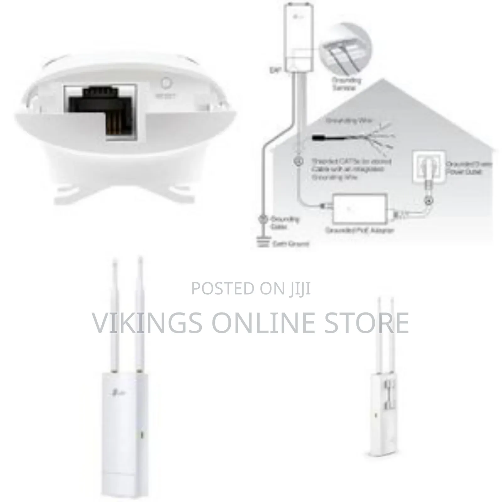 Tp-Link Omada N300 Outdoor Single_band Wireless N Access Point 300mbps