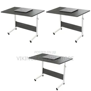 Adjustable Wooden Breakfast in Bed/Laptop Table Stand - Grey
