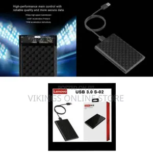Lenovo S02 HDD Case 2.5 Usb3.0 External Hard Drive Enclosure – Usb3