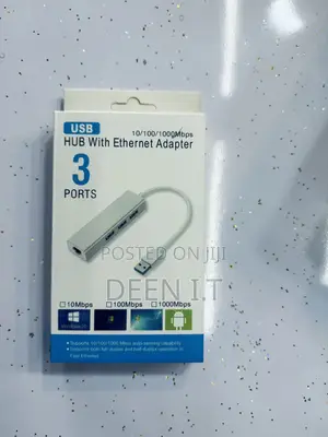 3.0 Usb Hub With Ethernet Adapter