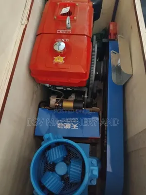 500kg Per Pellet Machine With 40hp Diesel Engine Key Start
