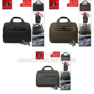 16 Inch, Laptop Briefcase Business Office Bag Water Resistant Durable