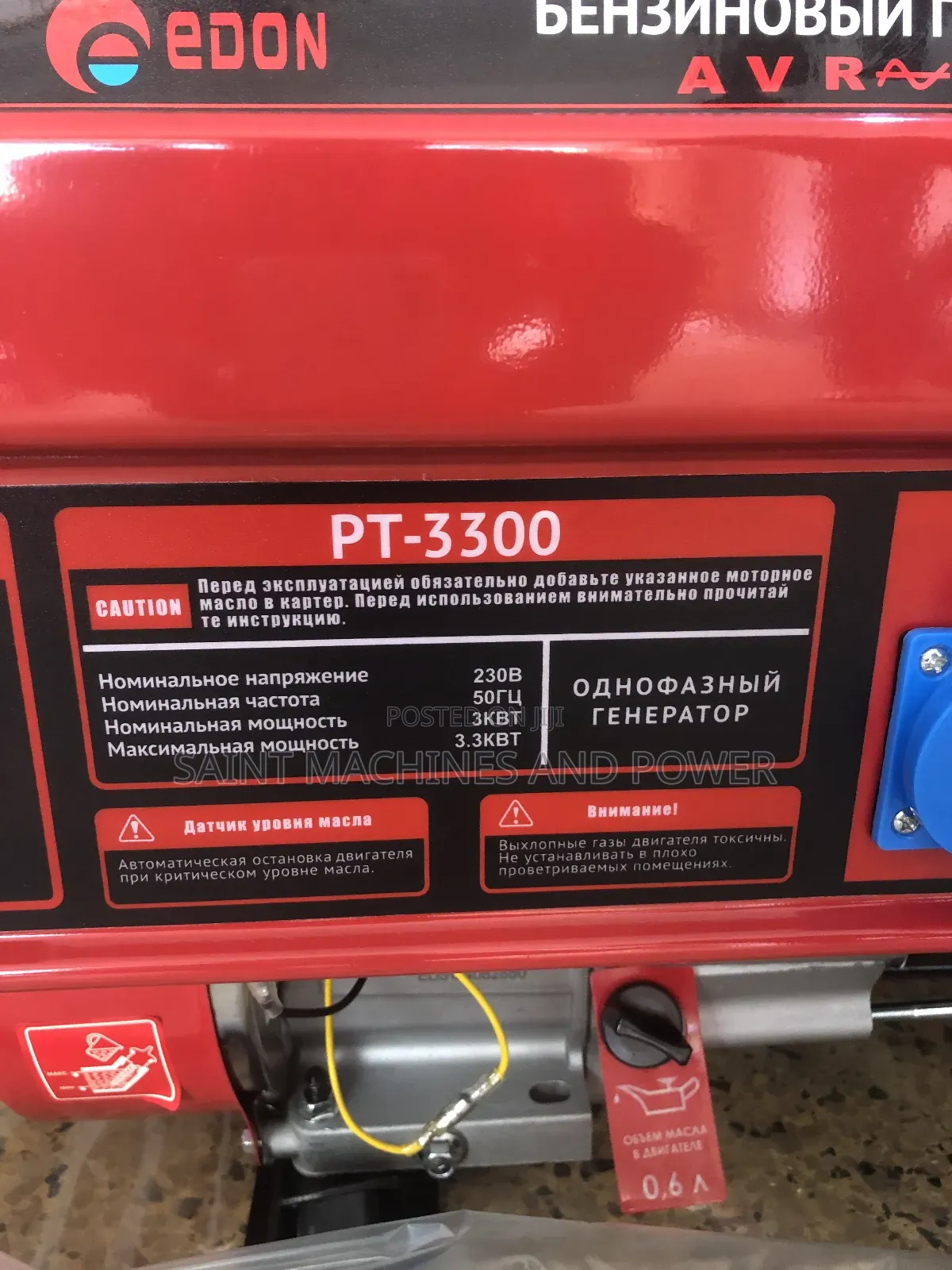 Petrol Generator Pt-3300