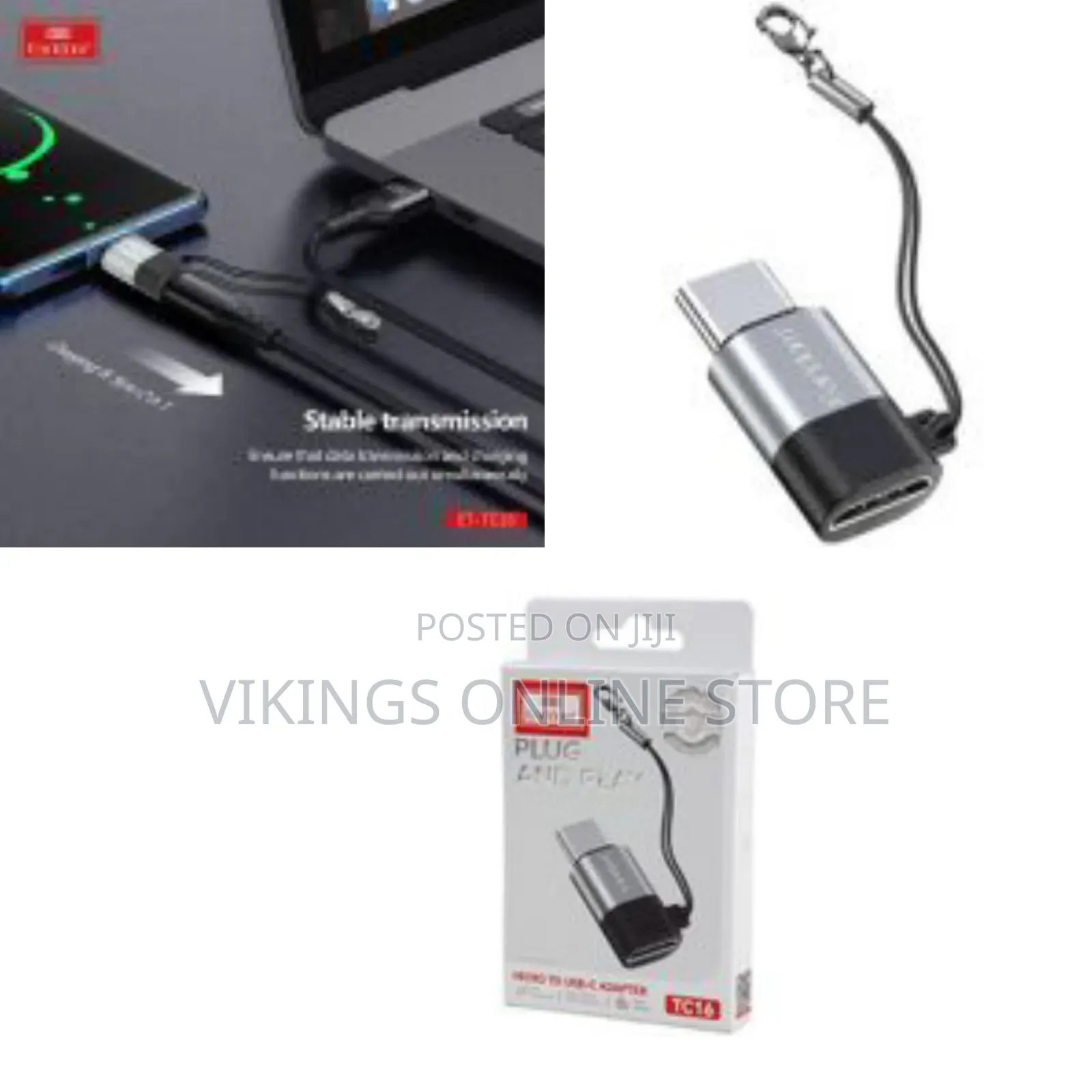 Earldom Tc16 Type C to Otg Micro Cable, Otg Micro Usb Adapter