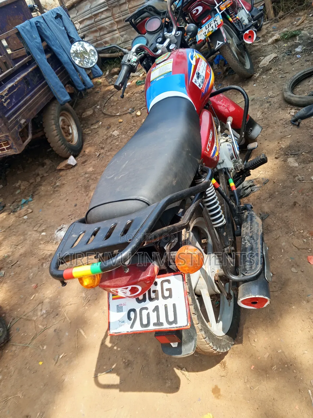 Bajaj Boxer 125 2019 Red