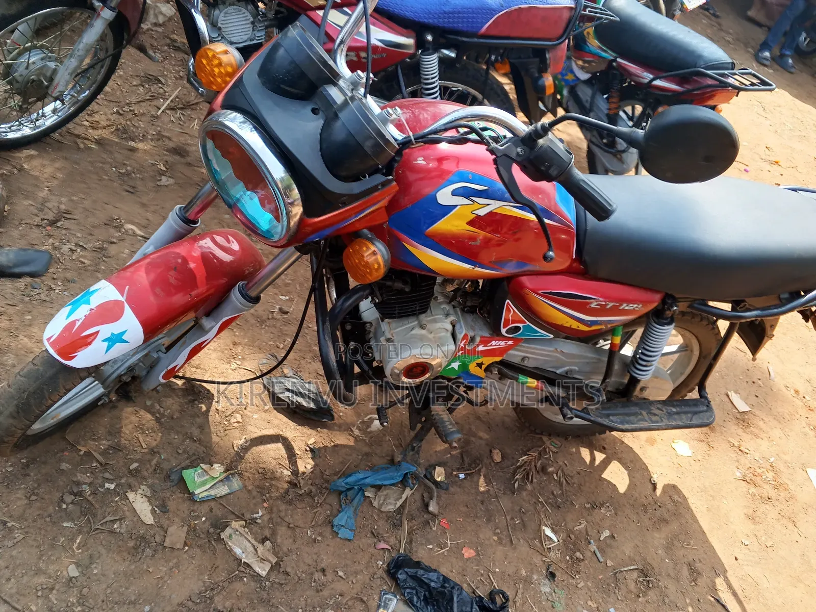 Bajaj Boxer 125 2019 Red