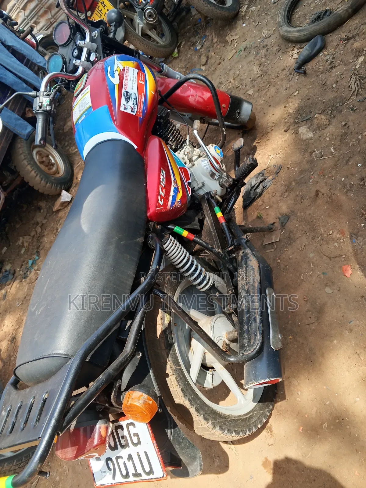 Bajaj Boxer 125 2019 Red