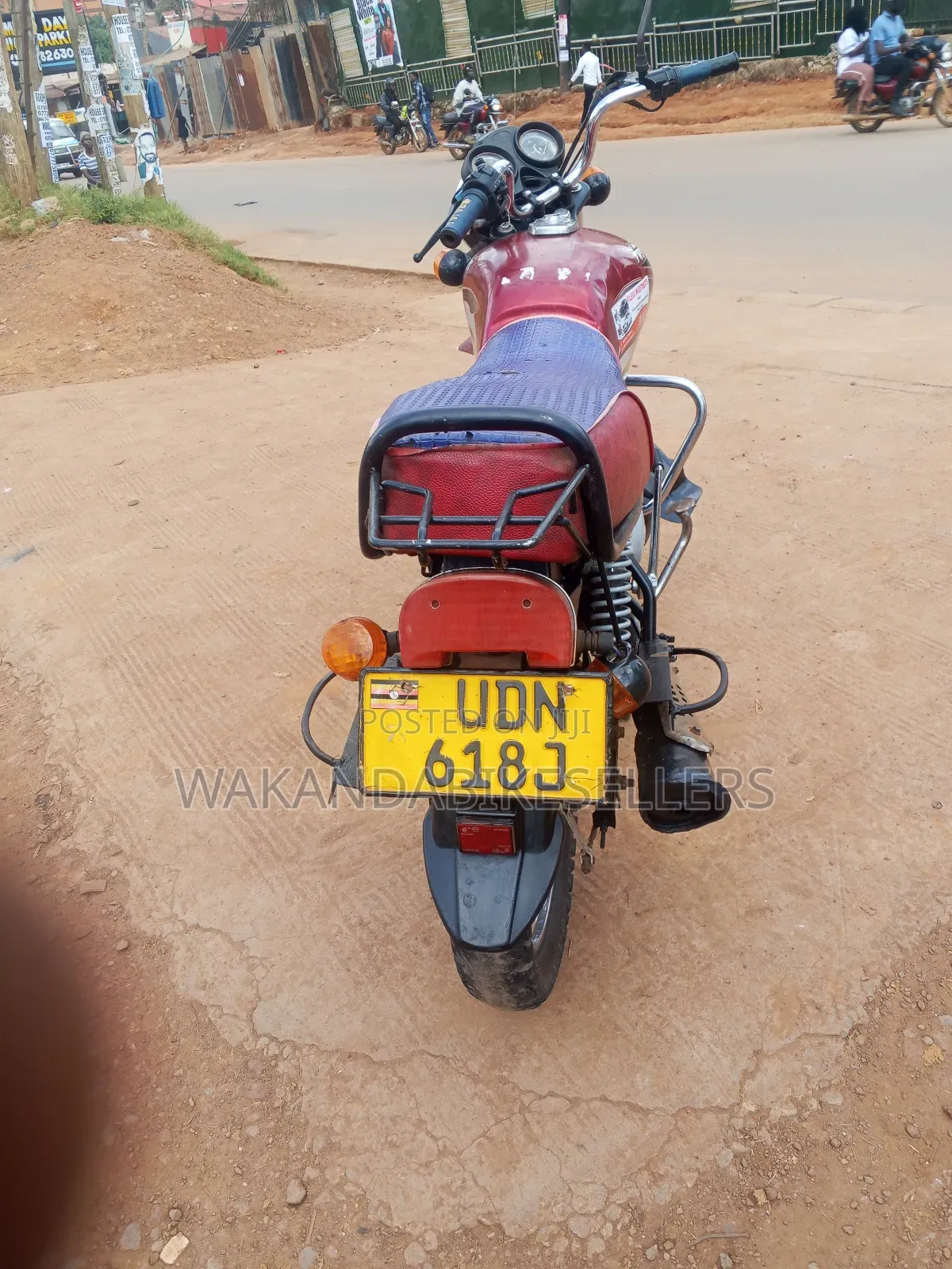 TVS XL 100 2019 Red