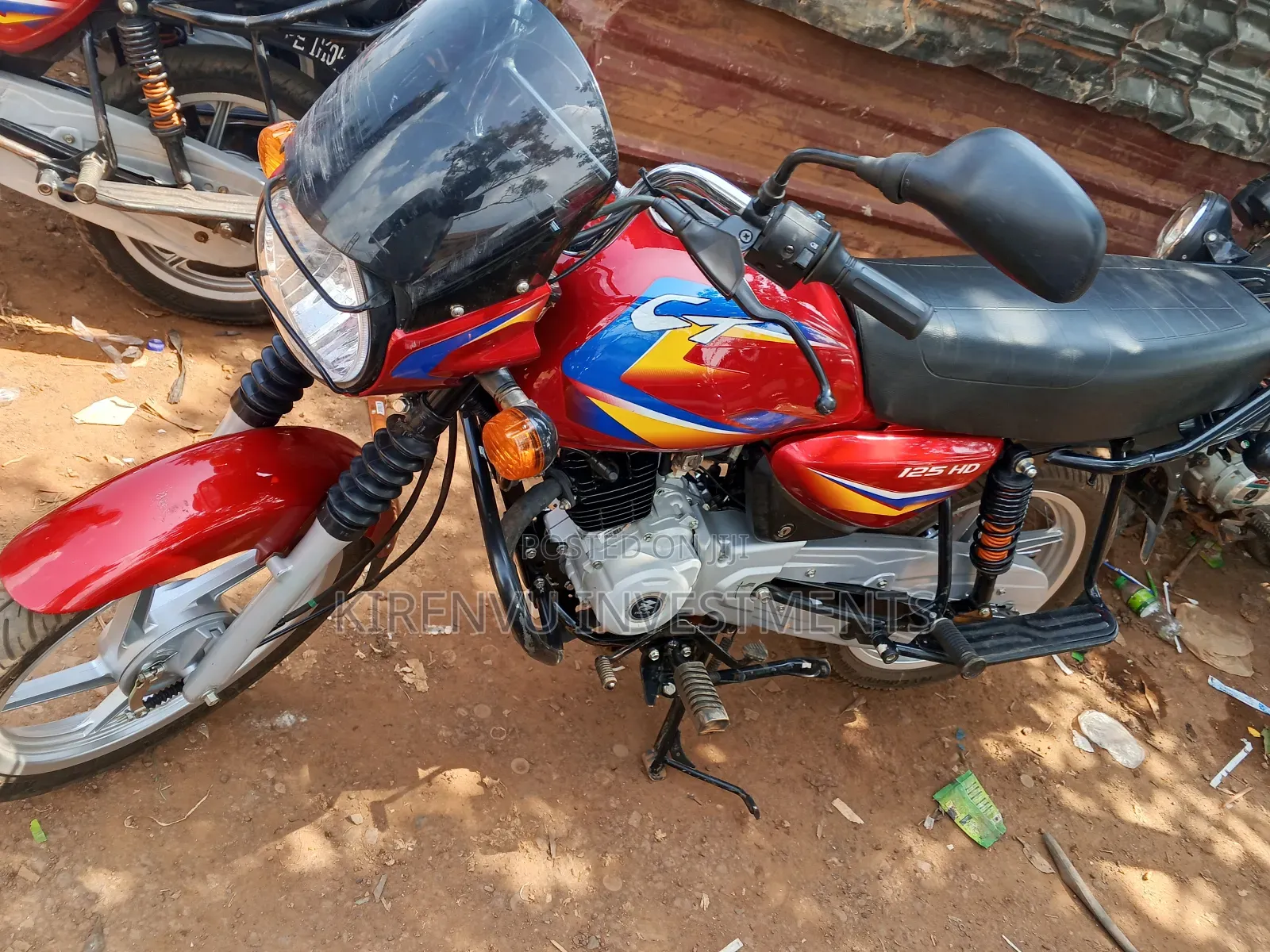 Bajaj Boxer 125 2024 Red