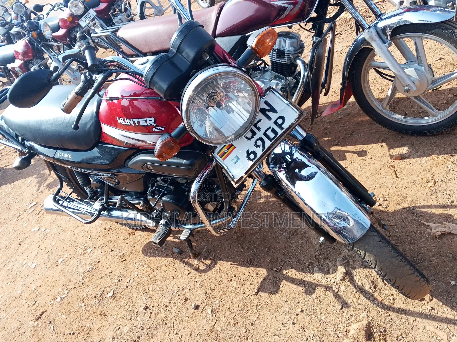 Hunter Bobber 350cc 2018 Red