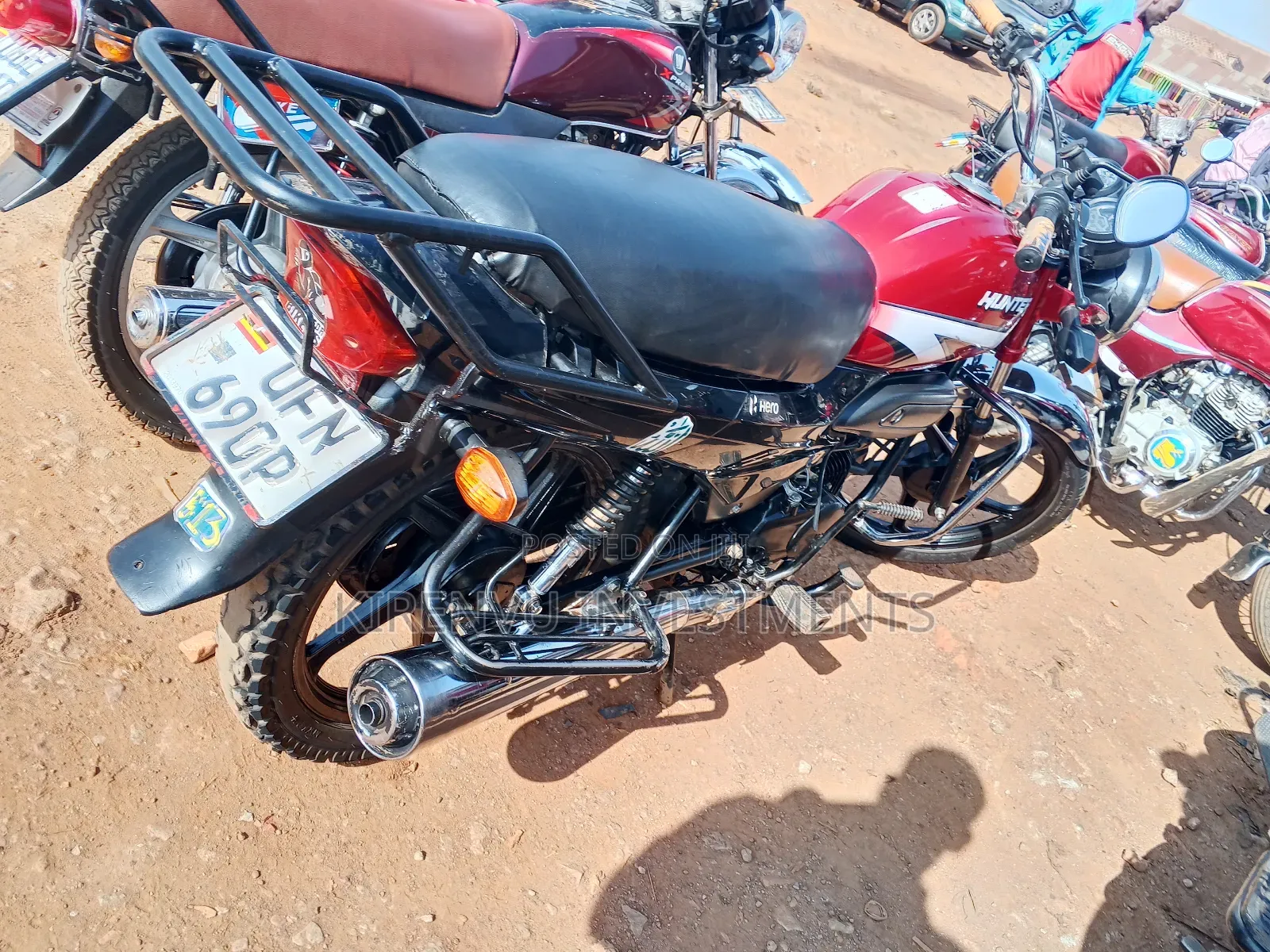 Hunter Bobber 350cc 2018 Red