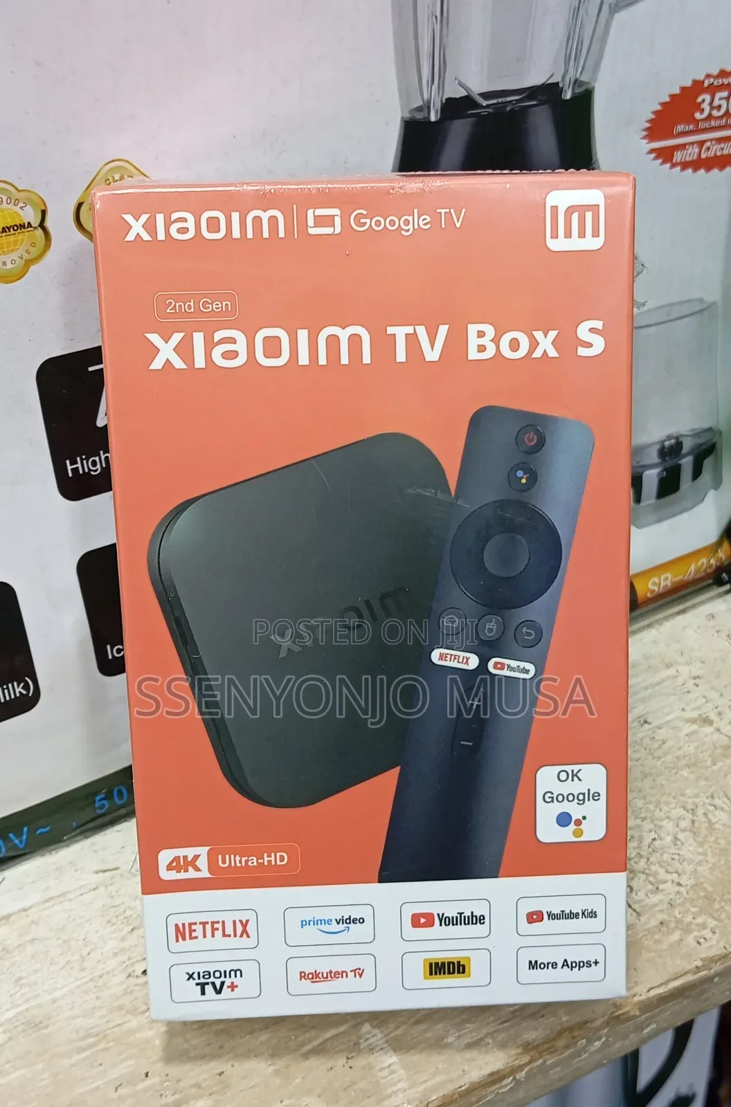 Xiaomi Tv Box S 2nd Gen Ultra Hd Google Tv Streaming Media Player