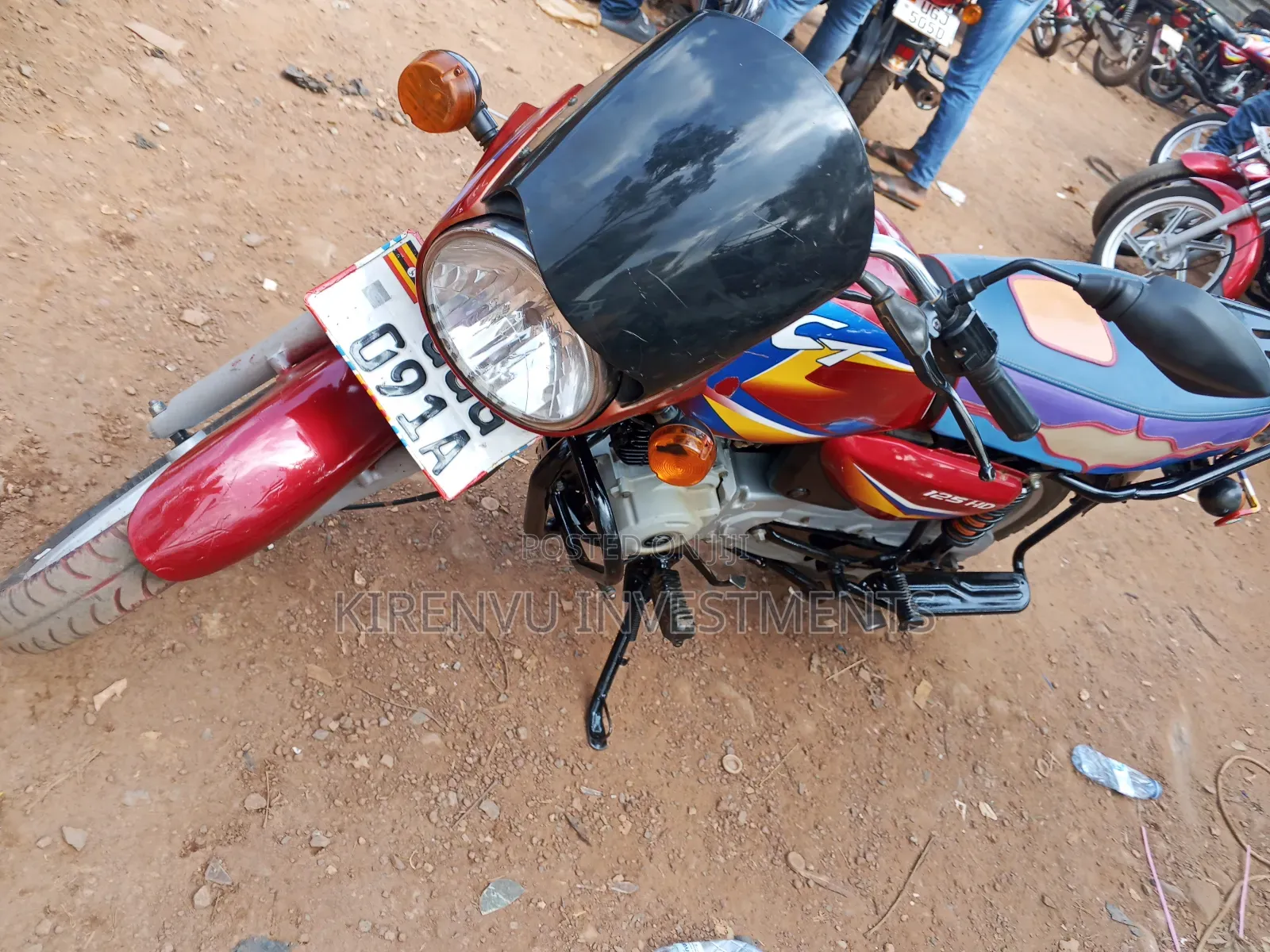 Bajaj Boxer 125 2022 Red