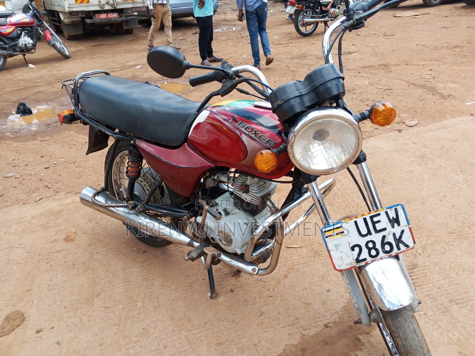 Bajaj Boxer 100 2018 Red