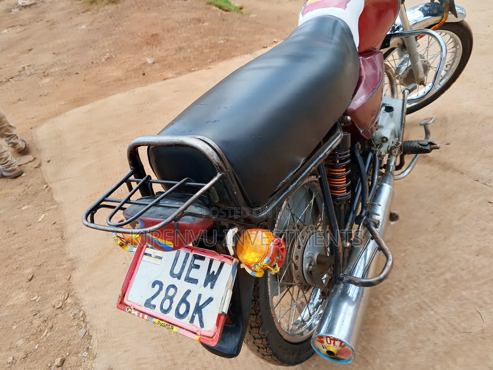 Bajaj Boxer 100 2018 Red