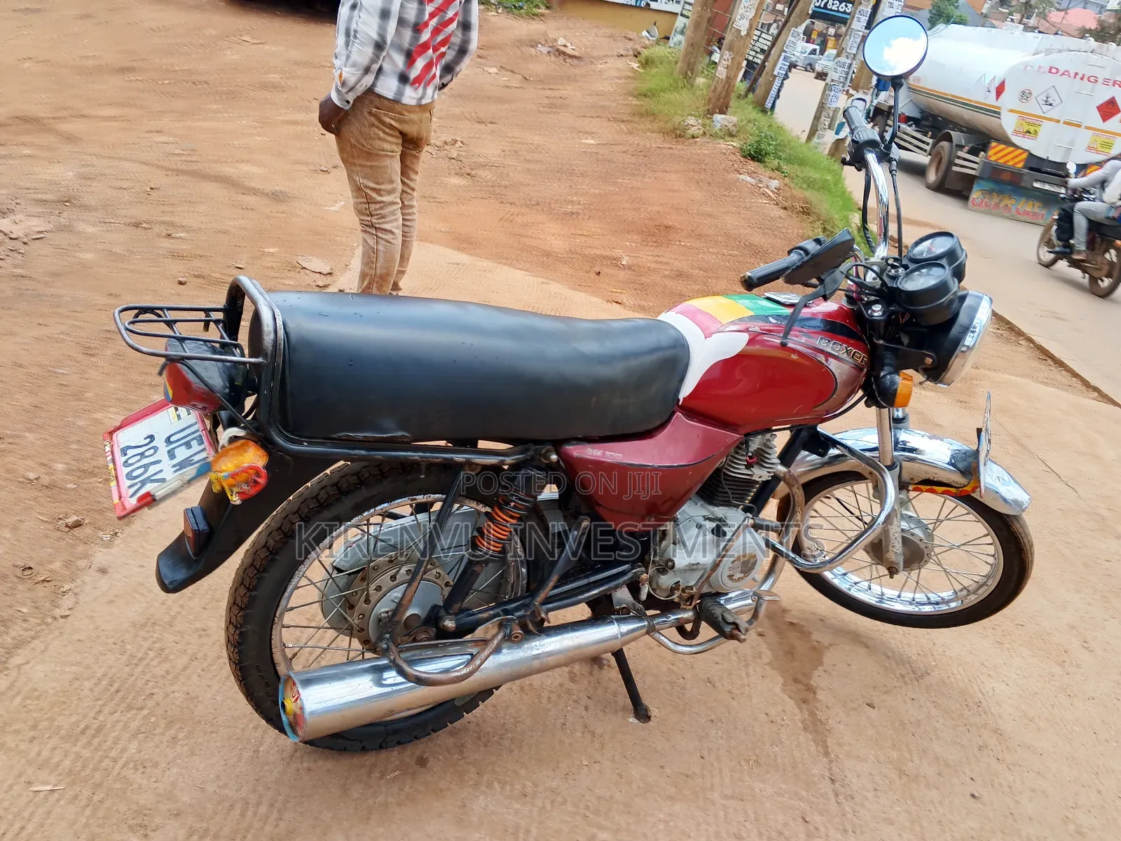 Bajaj Boxer 100 2018 Red