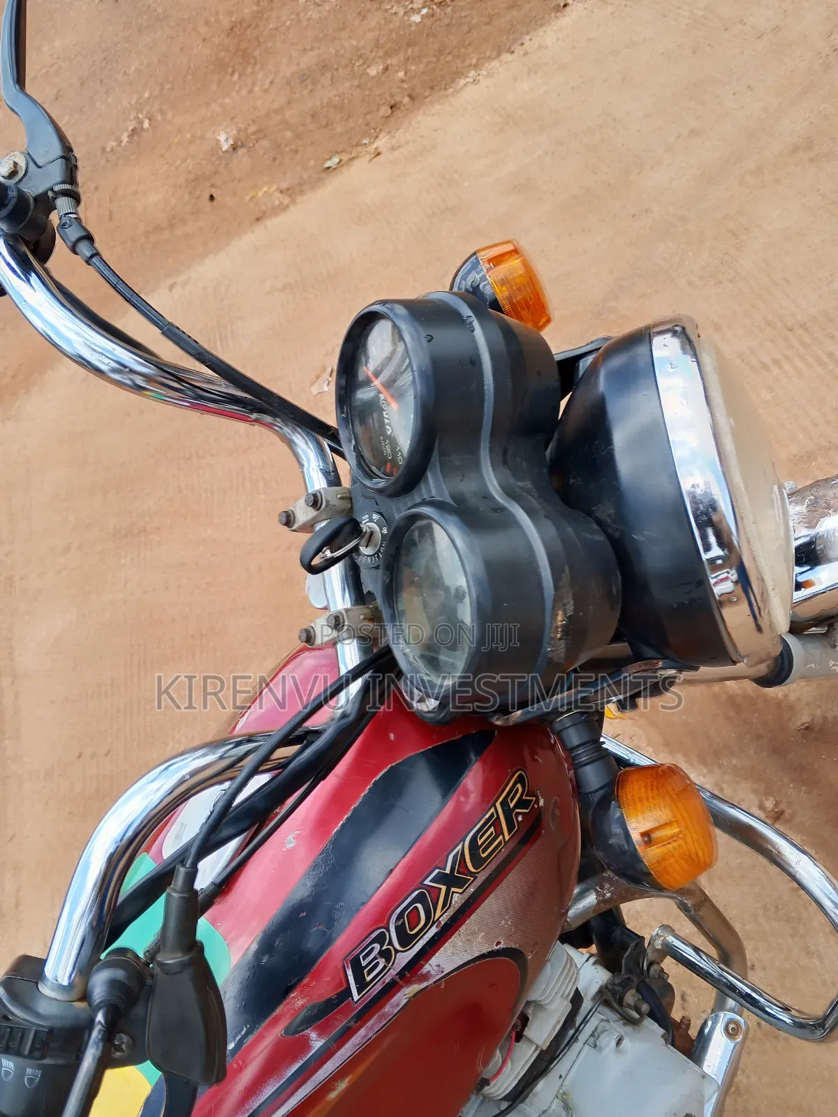 Bajaj Boxer 100 2018 Red