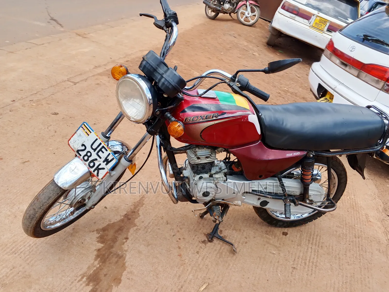 Bajaj Boxer 100 2018 Red