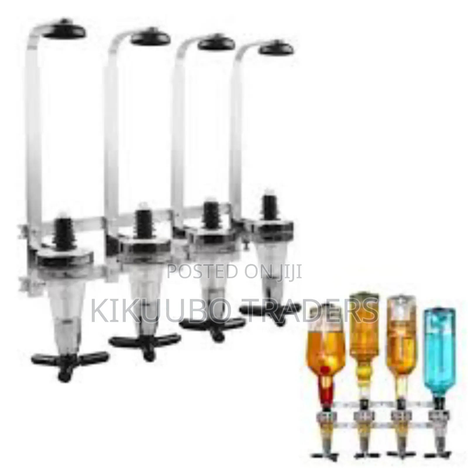 Beverage Dispenser Stand Bottle Liquor Wall-Mounted