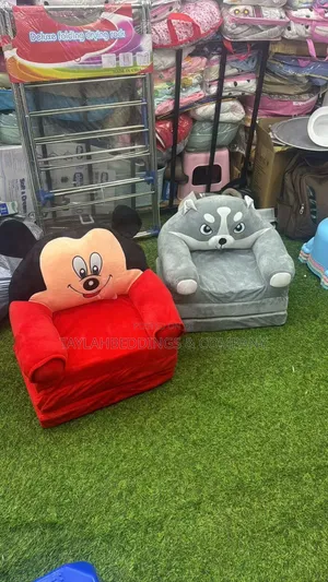 Children's Chair Cute Cartoon Kids Sofa Chair Soft Plush Armchair
