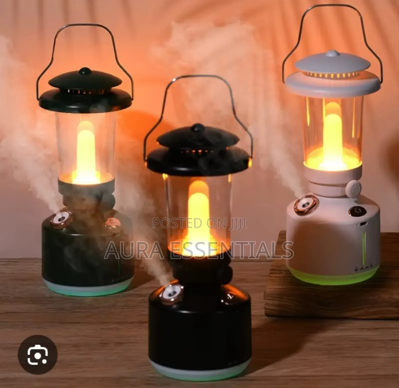 Portable "Lighthouse Camping Light Humidifier"