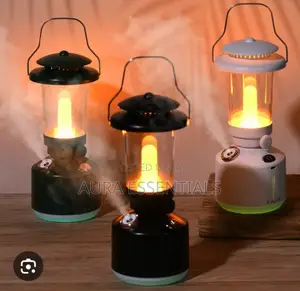 Portable "Lighthouse Camping Light Humidifier"