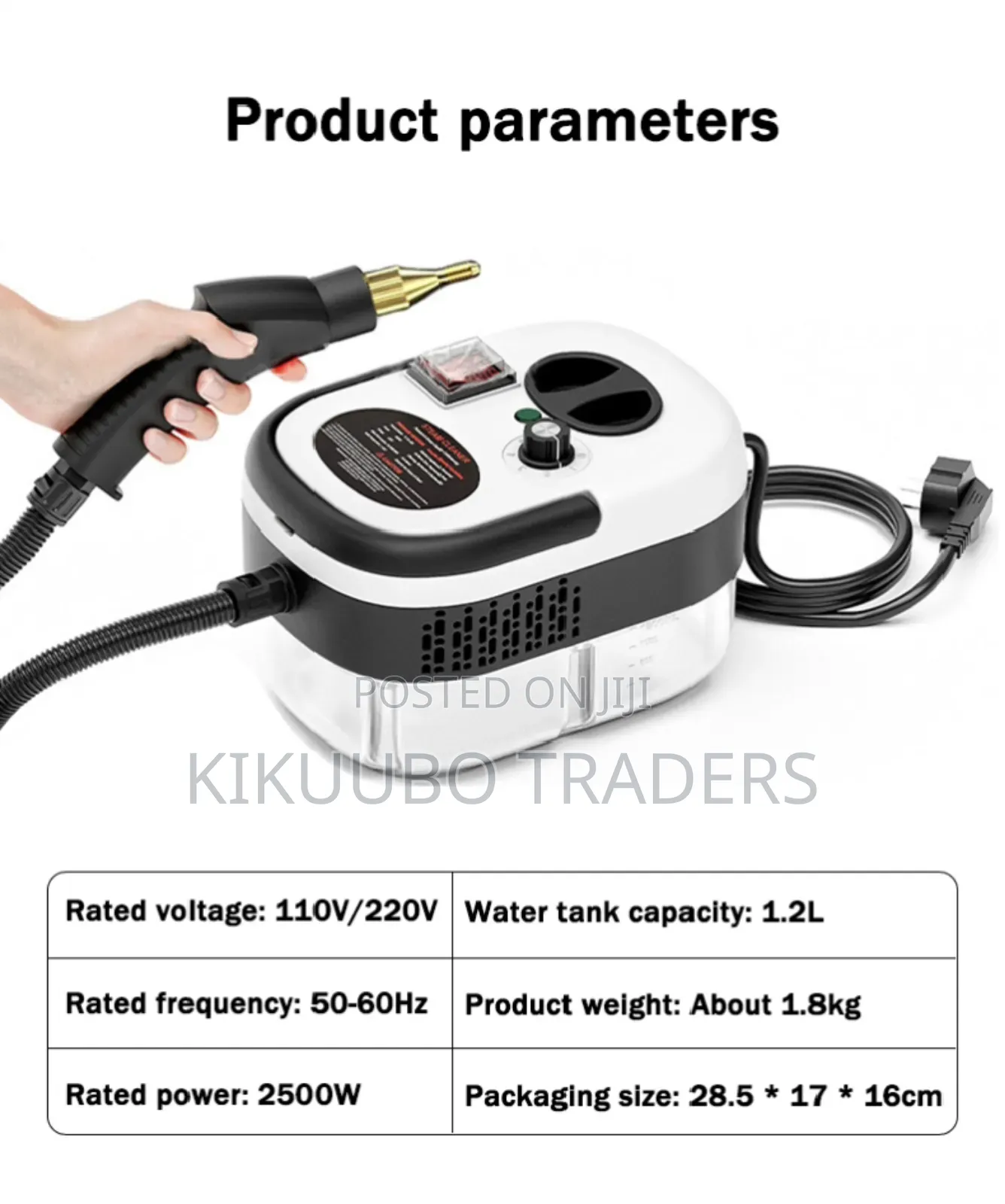 Electric Steam Cleaner 2500w