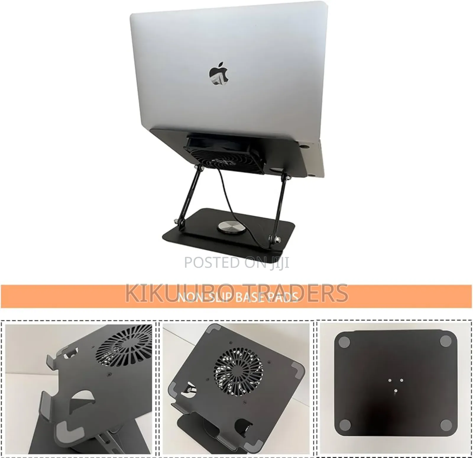 360° Adjustable Laptop Stand With Inbuilt Fan