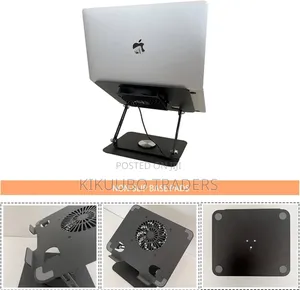 360° Adjustable Laptop Stand With Inbuilt Fan