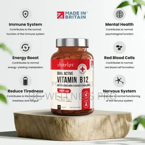 Vitabright Vitamin B12 60 Tablets ~ 2 Month Supply
