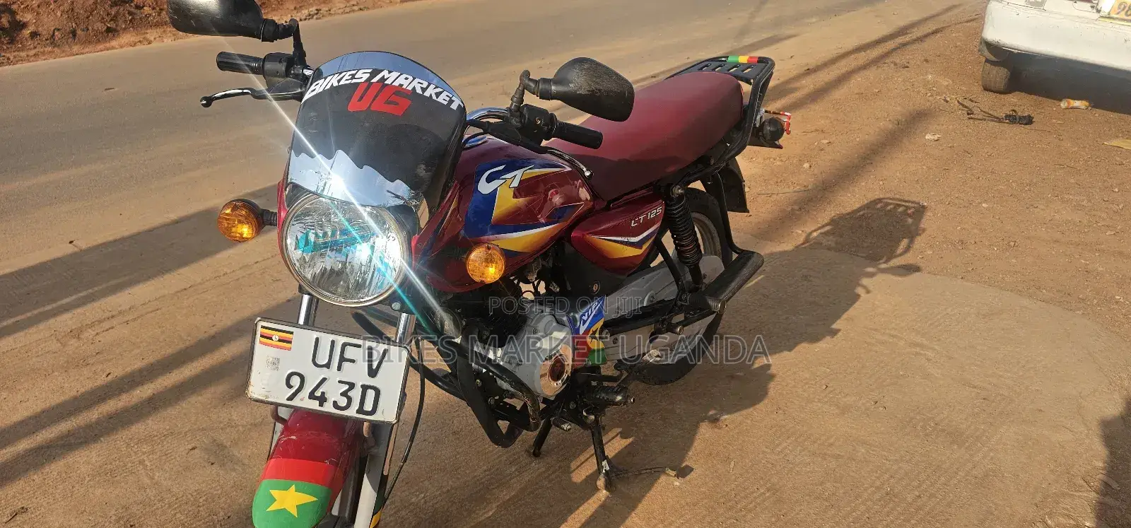 Bajaj CT 125X 2023 Red